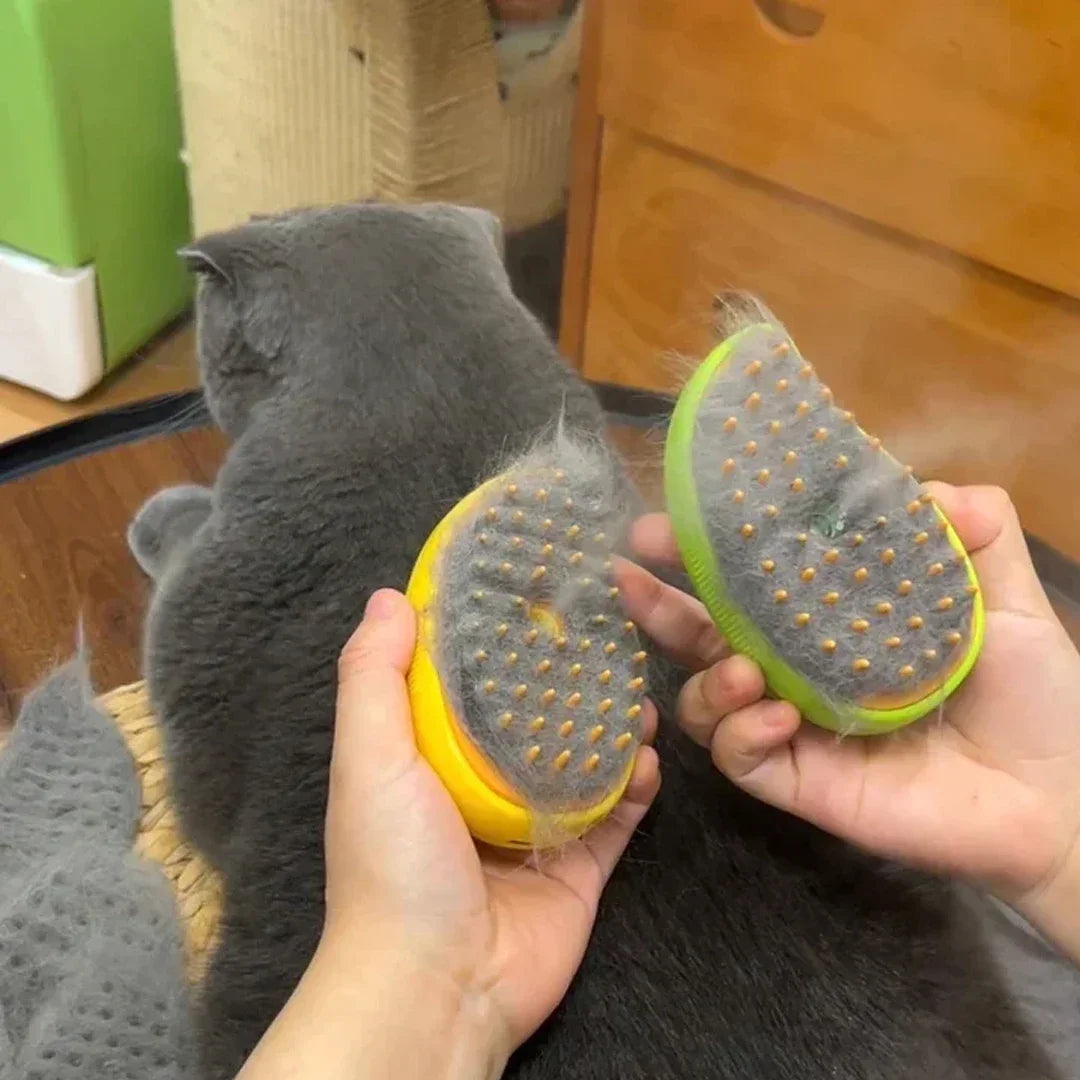 Steamy Cat-Dog Brush – Multifunctional Grooming Tool for Pets