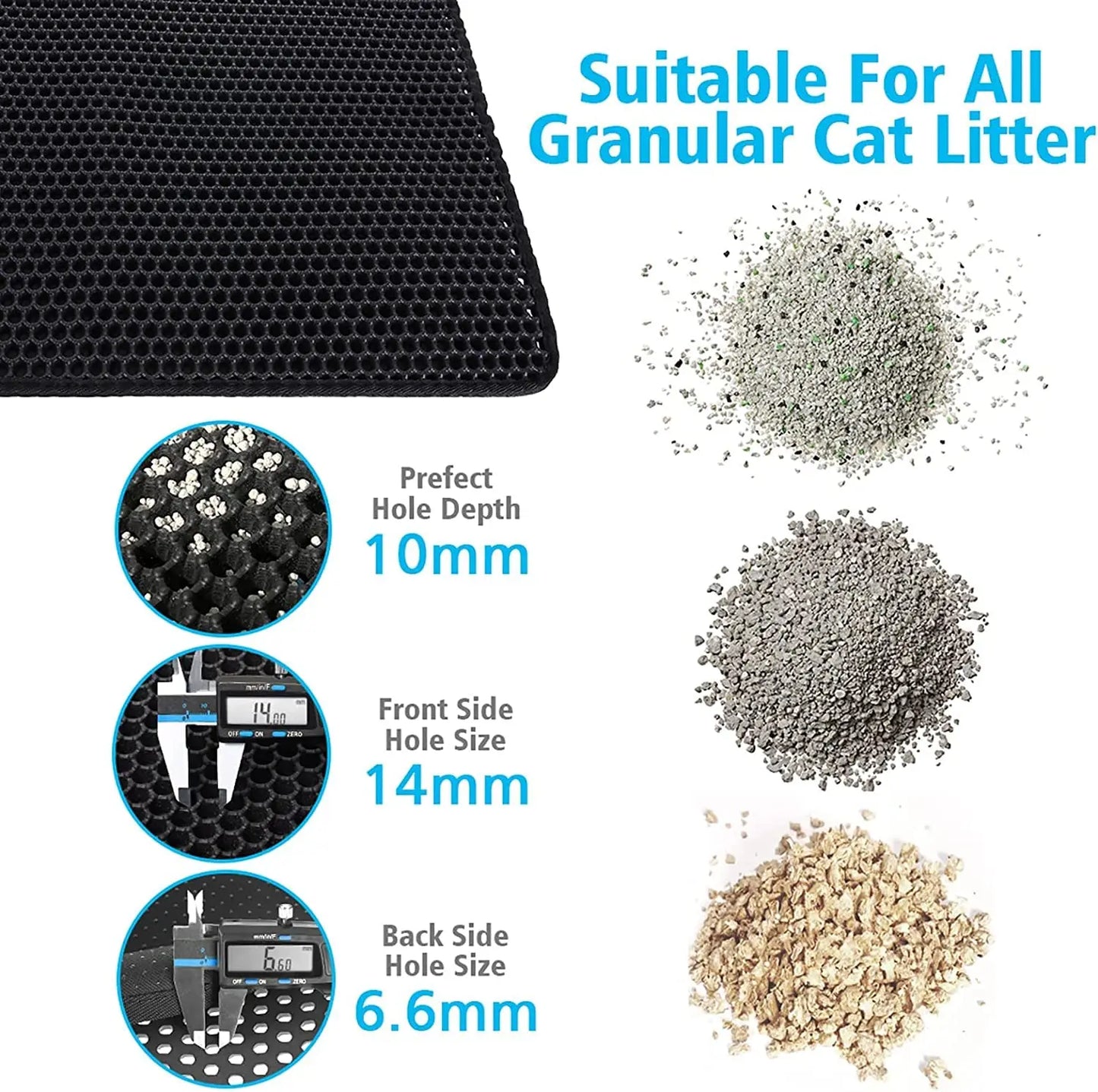 MiLi Cat Litter Trapping Mat – Keep Your Floors Clean and Tidy